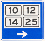 Verkeersbord K13